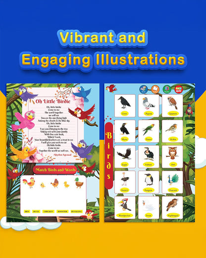 Kiddale A Trip To Zoo Sound Book With Activity Rhymes & Stories-Learning & Educational Toys-24M+