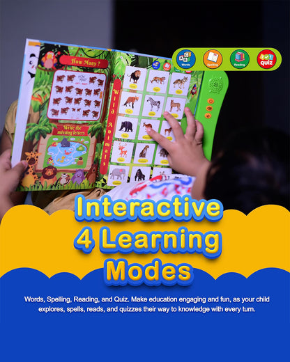 Kiddale A Trip To Zoo Sound Book With Activity Rhymes & Stories-Learning & Educational Toys-24M+