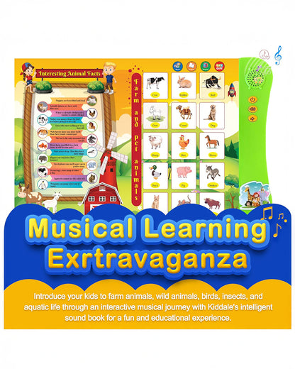 Kiddale A Trip To Zoo Sound Book With Activity Rhymes & Stories-Learning & Educational Toys-24M+