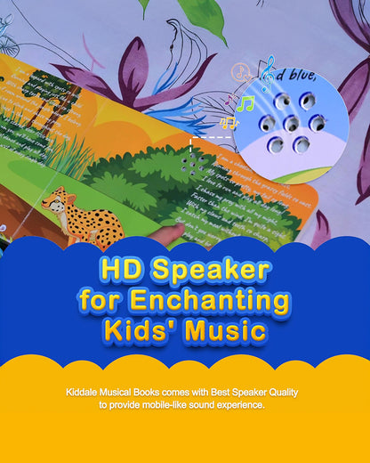 Kiddale Jingle In The Jungle Sound Book-16 Wild Rhymes-Learning & Educational Toys-12M+