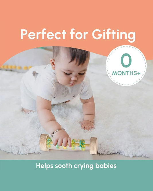 Curious Cub Rainmaker Rattle Toy-Easy to Grasp-For Infants