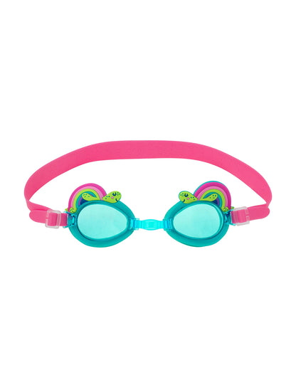 Stephen Joseph Multicolor Swim Goggles-Solid-For Infants