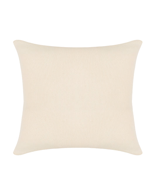 Pomme Cute Dino Knitted Baby Cushion with Filler-White & Sage-For Infants
