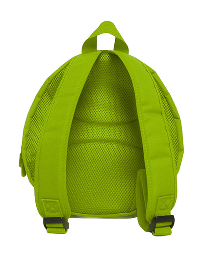 Very Peri Cute Ladybug Luck Backpack-Green-Adjustable Shoulder Straps-Preschool Nursery Travel Bag