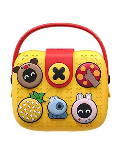Very Peri Yellow Sling Bag-Daypack-EVA-For Infants