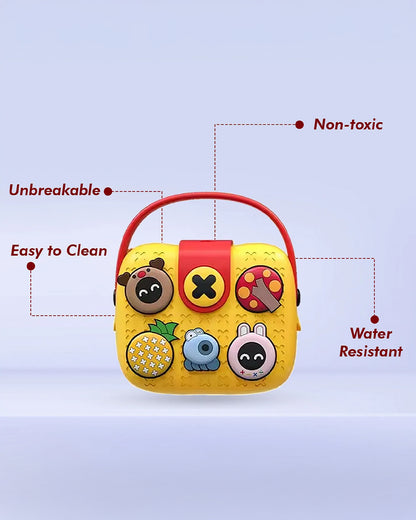 Very Peri Yellow Sling Bag-Daypack-EVA-For Infants