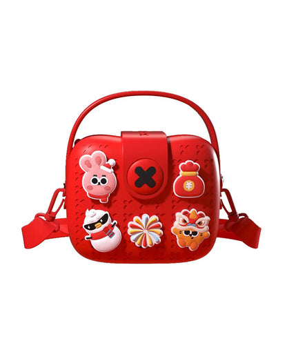 Very Peri Red Sling Bag-Daypack-EVA-For Infants