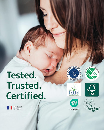 Bambo Nature Tape Diapers-Size 0, XXS (1-3 Kg)-Chlorine Free-With Wetness Indicator-Dermatologically Tested