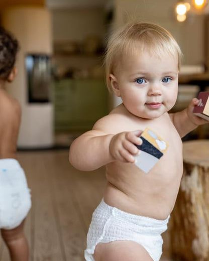 Bambo Nature Diaper Pants-Size 4, Large (7-12 Kg)-Chlorine Free-With Wetness Indicator-Dermatologically Tested