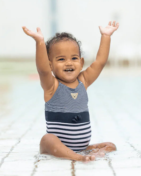 Bambo Nature Disposable Swim Diaper Pants-Medium (12 Kg+)-OEKO TEX Standard Certified-With Double Leak Barriers