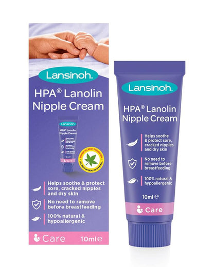 Lansinoh HPA Lanolin Nipple Cream-For Cracked, Dry & Sore Nipples-Breastfeeding Safe