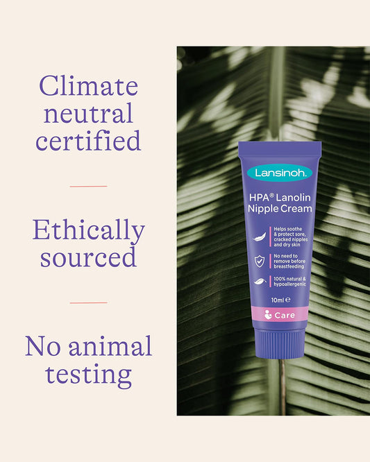Lansinoh HPA Lanolin Nipple Cream-For Cracked, Dry & Sore Nipples-Breastfeeding Safe