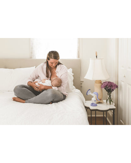 Lansinoh Manual Breast Pump With Dual Suction Mode-BPA Free-Convenient & Portable