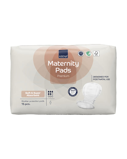 Abena Premium Maternity Pads-Super Absorption & Soft Disposable Pads-For Post Delivery Heavy Flow