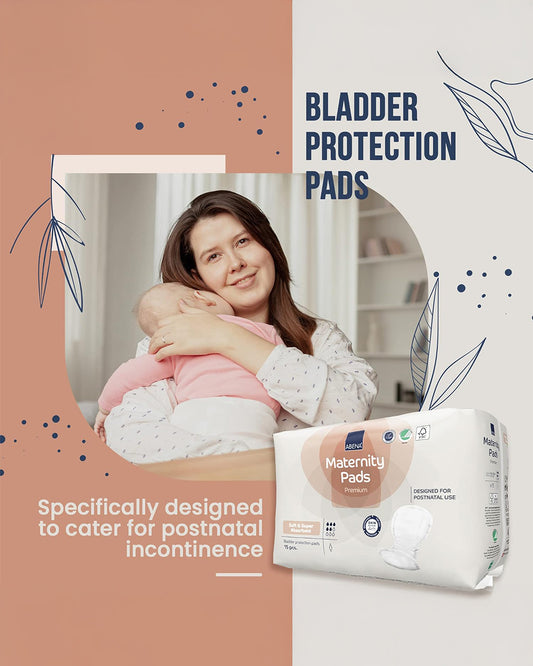 Abena Premium Maternity Pads-Super Absorption & Soft Disposable Pads-For Post Delivery Heavy Flow