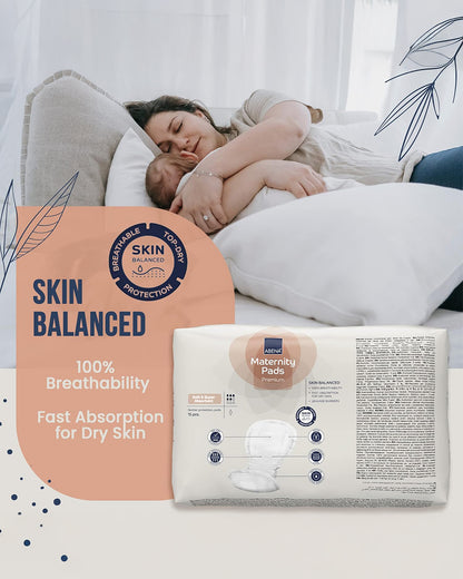 Abena Premium Maternity Pads-Super Absorption & Soft Disposable Pads-For Post Delivery Heavy Flow