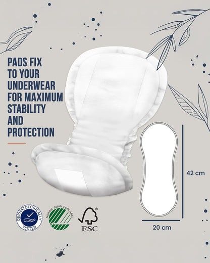 Abena Premium Maternity Pads-Super Absorption & Soft Disposable Pads-For Post Delivery Heavy Flow