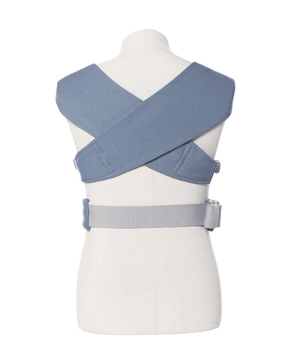 Ergobaby Embrace Baby Carrier-With 3 Carry Positions-Hip Healthy Certified-Breastfeeding Friendly-Cushioned Neck Support-For 0 to 18M (3.2 to 11.3 Kg)-Oxford Blue