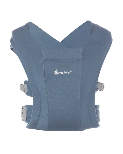 Ergobaby Embrace Baby Carrier-With 3 Carry Positions-Hip Healthy Certified-Breastfeeding Friendly-Cushioned Neck Support-For 0 to 12M (3.2 to 11.3 Kg)-Oxford Blue