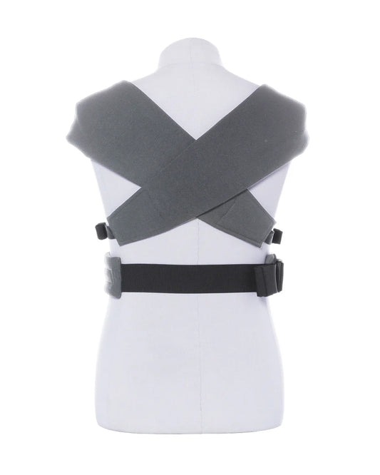 Ergobaby Embrace Baby Carrier-With 3 Carry Positions-Hip Healthy Certified-Breastfeeding Friendly-Cushioned Neck Support-For 0 to 18M (3.2 to 11.3 Kg)-Heather Grey