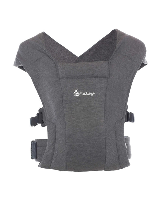 Ergobaby Embrace Baby Carrier-With 3 Carry Positions-Hip Healthy Certified-Breastfeeding Friendly-Cushioned Neck Support-For 0 to 12M (3.2 to 11.3 Kg)-Heather Grey