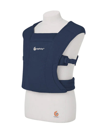 Ergobaby Embrace Baby Carrier-With 3 Carry Positions-Hip Healthy Certified-Breastfeeding Friendly-Cushioned Neck Support-For 0 to 18M (3.2 to 11.3 Kg)-Midnight Blue