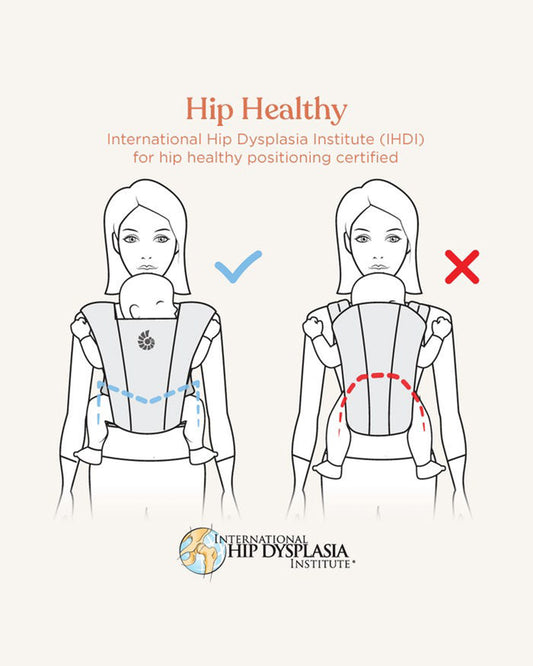 Ergobaby Embrace Baby Carrier-With 3 Carry Positions-Hip Healthy Certified-Breastfeeding Friendly-Cushioned Neck Support-For 0 to 18M (3.2 to 11.3 Kg)-Midnight Blue