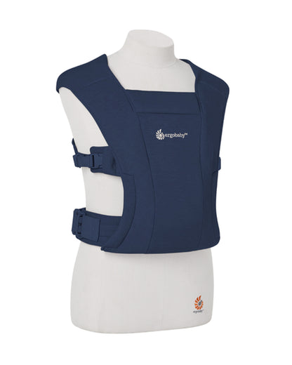 Ergobaby Embrace Baby Carrier-With 3 Carry Positions-Hip Healthy Certified-Breastfeeding Friendly-Cushioned Neck Support-For 0 to 18M (3.2 to 11.3 Kg)-Midnight Blue