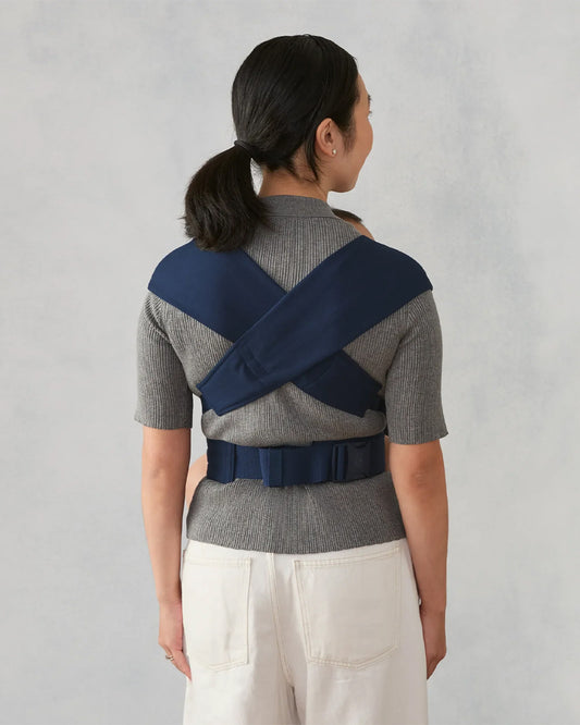 Ergobaby Embrace Baby Carrier-With 3 Carry Positions-Hip Healthy Certified-Breastfeeding Friendly-Cushioned Neck Support-For 0 to 12M (3.2 to 11.3 Kg)-Midnight Blue