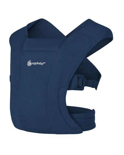 Ergobaby Embrace Baby Carrier-With 3 Carry Positions-Hip Healthy Certified-Breastfeeding Friendly-Cushioned Neck Support-For 0 to 12M (3.2 to 11.3 Kg)-Midnight Blue