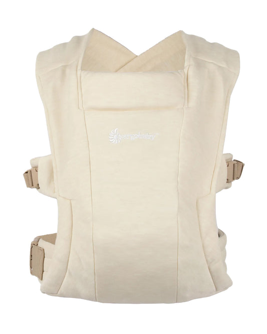 Ergobaby Embrace Baby Carrier-With 3 Carry Positions-Hip Healthy Certified-Breastfeeding Friendly-Cushioned Neck Support-For 0 to 12M (3.2 to 11.3 Kg)-Cream