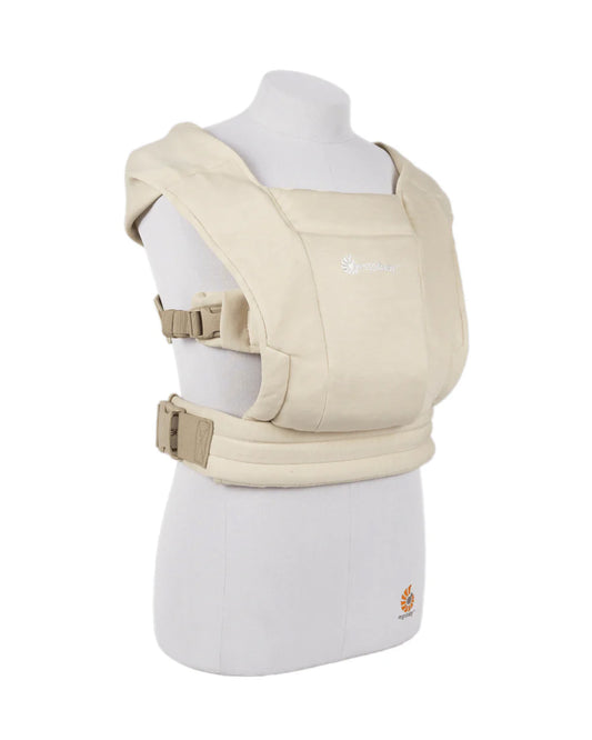 Ergobaby Embrace Baby Carrier-With 3 Carry Positions-Hip Healthy Certified-Breastfeeding Friendly-Cushioned Neck Support-For 0 to 18M (3.2 to 11.3 Kg)-Cream