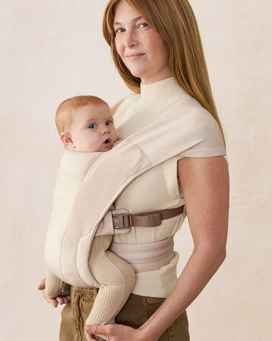 Ergobaby Embrace Baby Carrier-With 3 Carry Positions-Hip Healthy Certified-Breastfeeding Friendly-Cushioned Neck Support-For 0 to 12M (3.2 to 11.3 Kg)-Cream