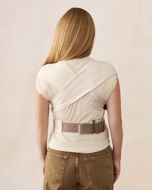 Ergobaby Embrace Baby Carrier-With 3 Carry Positions-Hip Healthy Certified-Breastfeeding Friendly-Cushioned Neck Support-For 0 to 12M (3.2 to 11.3 Kg)-Cream