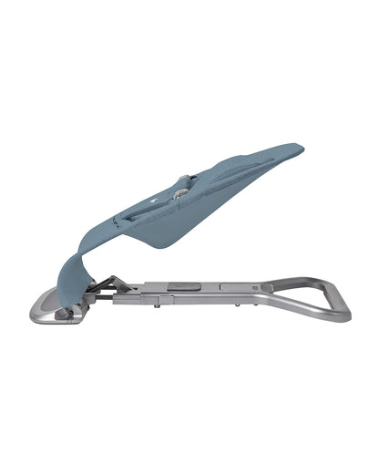 Ergobaby 3 in 1 Evolve Baby Bouncer-Folds Flat For Easy Transport & Storage-Head To Hip Support-Helps Prevent Flat Head Syndrome-For 0 to 2Y (2 to 13Kg)-Oxford Blue