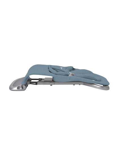 Ergobaby 3 in 1 Evolve Baby Bouncer-Folds Flat For Easy Transport & Storage-Head To Hip Support-Helps Prevent Flat Head Syndrome-For 0 to 2Y (2 to 13Kg)-Oxford Blue