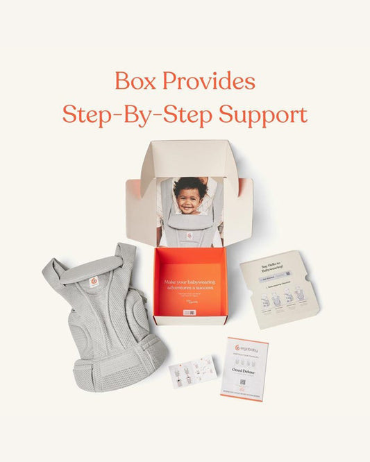 Ergobaby Omni Deluxe Mesh Baby Carrier-With 4 Carry Positions-SoftFlex Mesh For Easy Airflow-6 Storage Pockets-Adjustable Head Support-Breastfeeding Friendly-For 0 to 4Y (3.2 to 20 Kg)-Midnight Blue