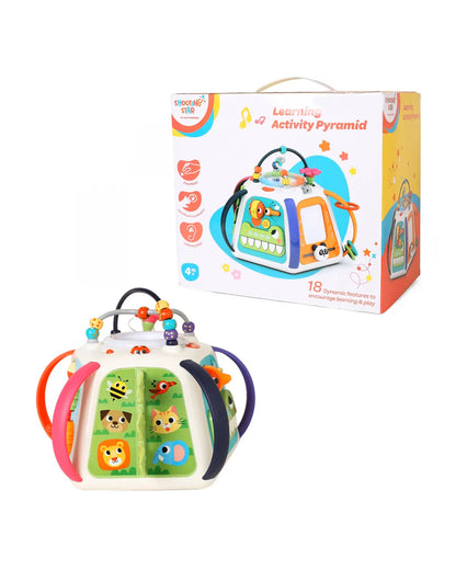 Shooting Star Learning Activity Pyramid-Indoor Toy-18 Dynamic Features-Learning & Educational Toys-4M+