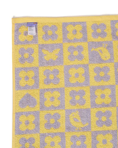 Mi Arcus Baby Bath Towel-100% Terry Cotton-Purple