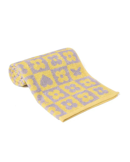 Mi Arcus Baby Bath Towel-100% Terry Cotton-Purple