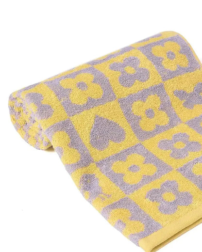 Mi Arcus Baby Bath Towel-100% Terry Cotton-Purple
