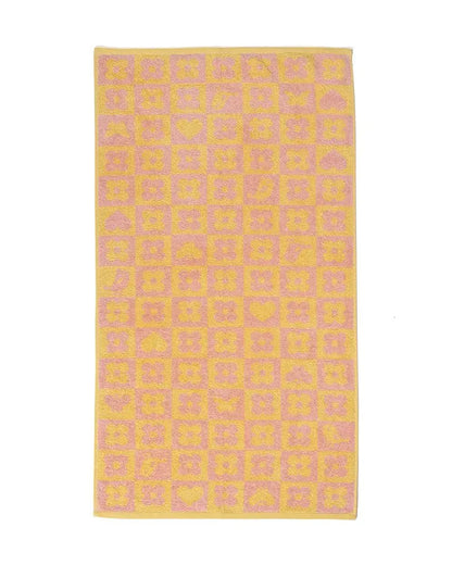 Mi Arcus Baby Bath Towel-100% Terry Cotton-Yellow