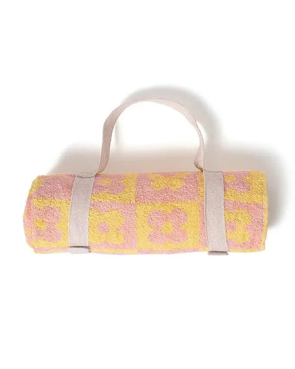Mi Arcus Baby Bath Towel-100% Terry Cotton-Yellow