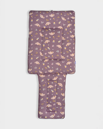 Mi Arcus Autumn Vibes Elderberry Baby Carrier Nest-With Hood Zip-Lightweight and Portable Baby Nest-Plum-For Infants
