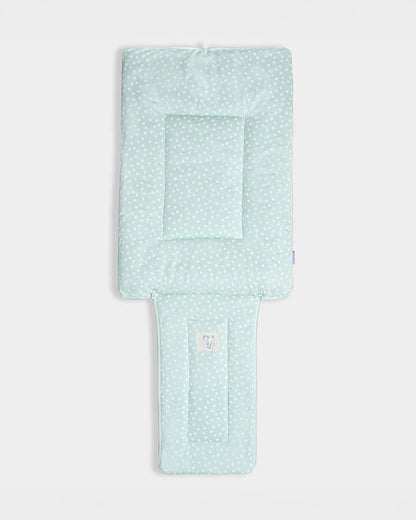 Mi Arcus Mummy & Me Baby Carrier Nest-With Hood Zip-Lightweight and Portable Baby Nest-Light Blue-For Infants