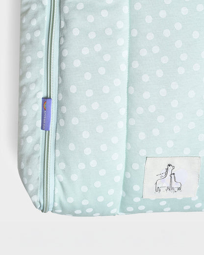 Mi Arcus Mummy & Me Baby Carrier Nest-With Hood Zip-Lightweight and Portable Baby Nest-Light Blue-For Infants