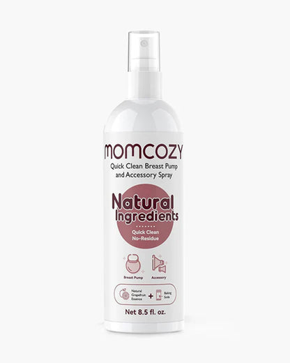 Momcozy Portable Breast Pump & Accessory Spray-Natural Ingredients-250ml