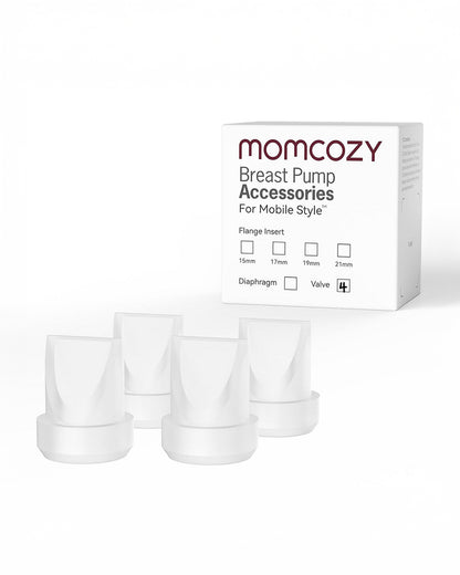 Momcozy Silicone Duckbill Valve For M6 Breast Pumps-Breast Pump Replacement Accessories-Only compatible with Momcozy M6 Breast Pump