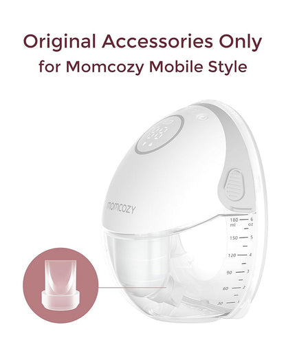Momcozy Silicone Duckbill Valve For M6 Breast Pumps-Breast Pump Replacement Accessories-Only compatible with Momcozy M6 Breast Pump