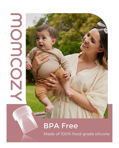Momcozy Silicone Duckbill Valve For M6 Breast Pumps-Breast Pump Replacement Accessories-Only compatible with Momcozy M6 Breast Pump